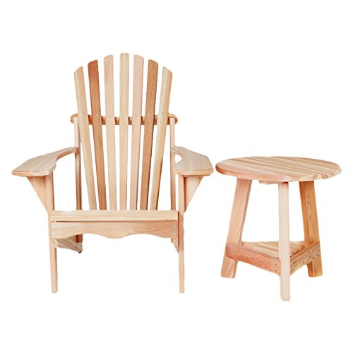 All Things Cedar 2 Piece Tripod Adirondack Set