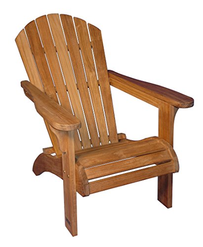 Adirondack Chair Solid Teak - PAIR