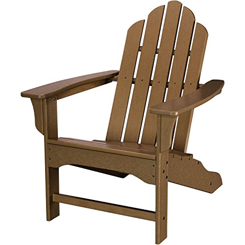 Hanover Outdoor Furniture Hvlna10te All Weather Contoured Adirondack Chair Teak