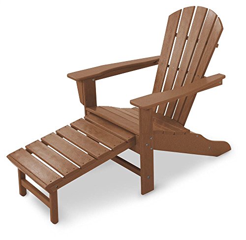 Ultimate Adirondack Chair With Ottoman In Teak