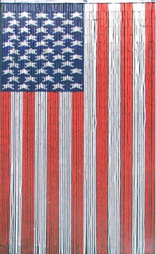 Bamboo Fifty Four 5273 Curtain American Flag