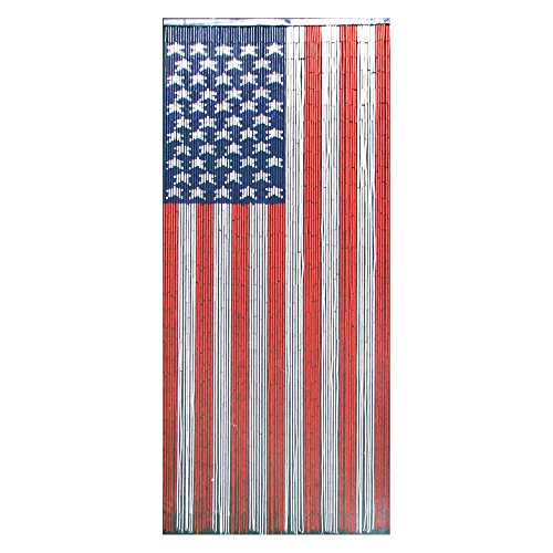 Bamboo54 American Flag Bamboo Outdoor Curtain