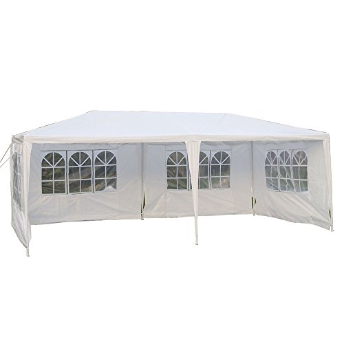 10x20 Party Wedding Outdoor Patio Tent Canopy Heavy duty Gazebo Pavilion Event Canopies 8 Side Walls 4 Side Walls