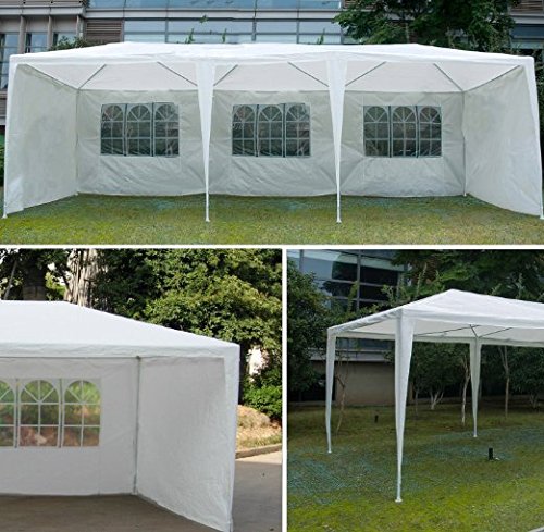 10x30 Party Wedding Outdoor Patio Tent Canopy Heavy duty Gazebo Pavilion Event Canopies 8 Side Walls