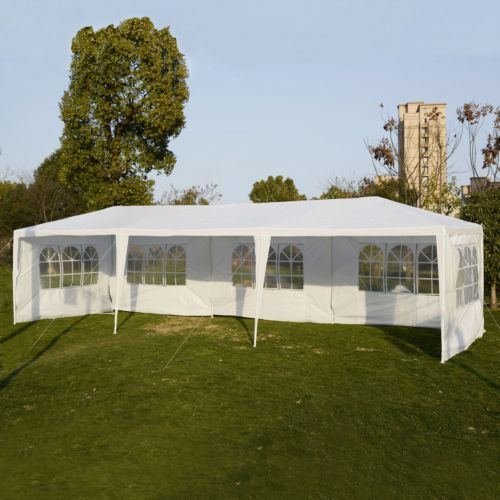 10x30 Party Wedding Outdoor Patio Tent Canopy Heavy duty Gazebo Pavilion Event - White