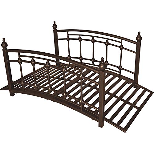 Stonegate Designs Camelot Metal Garden Bridge - 48inL x 27inW x 205inH