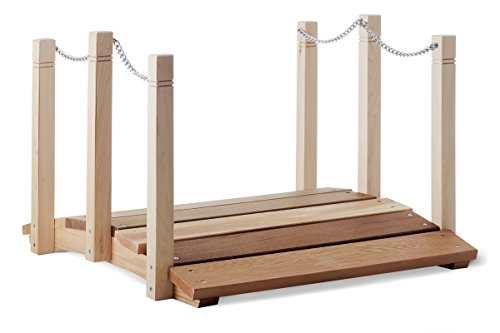 All Things Cedar Garden Foot Bridge With Hand Rails 2