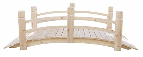 Shine Company 5ft. Foot Bridge Natural ;hj#7-545/mki94 G1566344