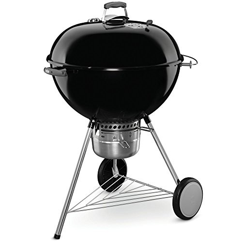 Weber 16401001 Original Kettle Premium Charcoal Grill, 26-inch, Black