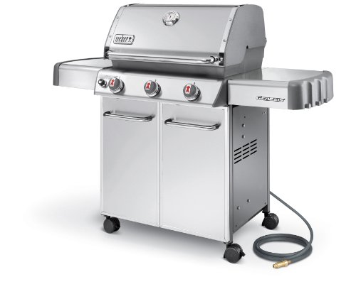 Weber Genesis 6650001 S-310 Stainless-steel 637-square-inch 38,000-btu Natural-gas Grill