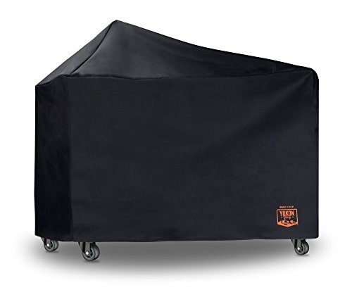 Yukon Glory 8268 Premium Grill Cover for Weber Performer Premium and Deluxe Charcoal Grills 22-Inch Compare to Weber 7152 Includes 3 Year Warranty