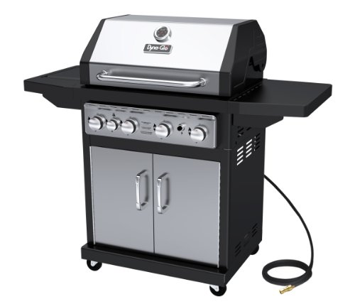 Dyna-glo Blackamp Stainless Premium Grills 4 Burner Natural Gas