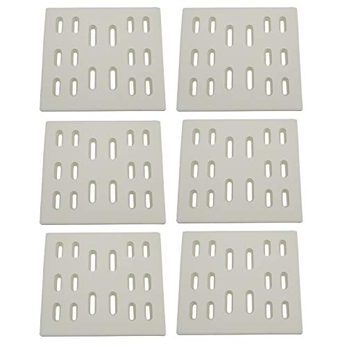 Direct store Parts DF101 6PACK Replacement Ceramic Radiant Flame Tamer for Bakers and Chefs Fiesta Grand Hall Members Mark SAMS Turbo Gas Grill Models