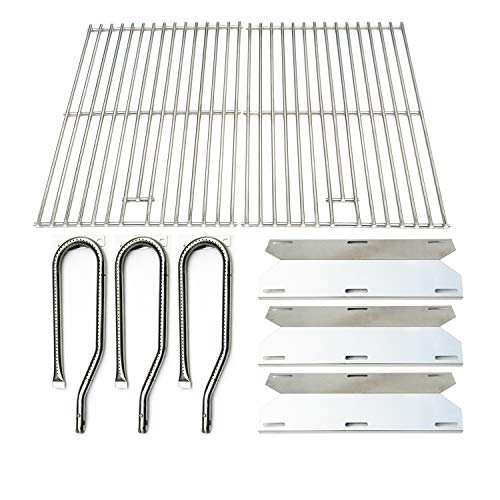Direct store Parts Kit DG131 Replacement for Jenn Air Gas Grill 720-0336 Stainless Steel Burner  Stainless Steel Heat Plate  Solid Stainless Steel Cooking Grid