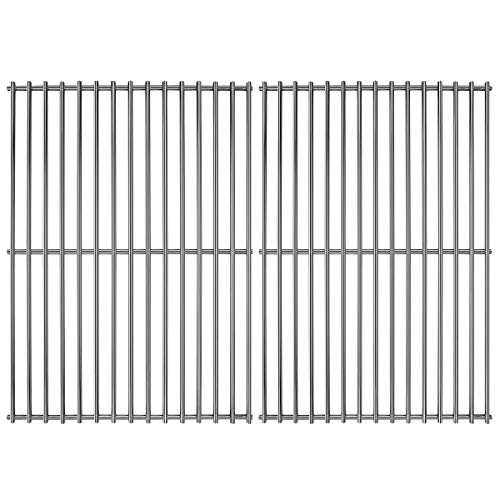 Hisencn Stainless Steel Cooking Grids Grates Grill Grid Replacement for Thermos Grill Parts 461252605 Kirkland Front Avenue 463230703 Charbroil 463261306 Kenmore Master Chef BBQ Pro 16 58 inch