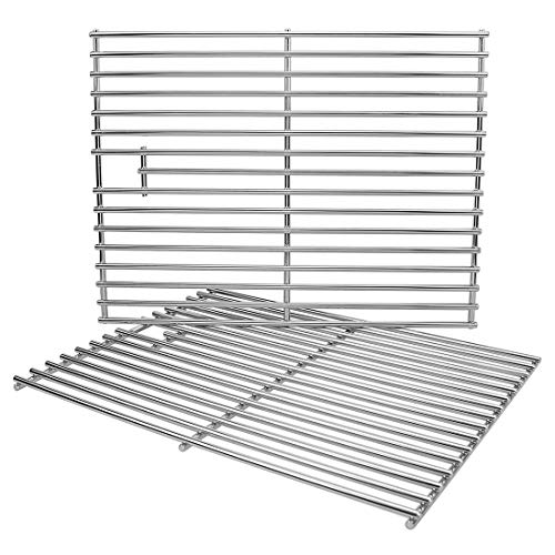 Utheer Grill Parts Cooking Grates 17 Inch for Home Depot Nexgrill 720-0830H 720-0830D 720-0783E 720-0783C Kenmore Uniflame Gas Grils Replacement Stainless Steel Cooking Grids 2 Pack