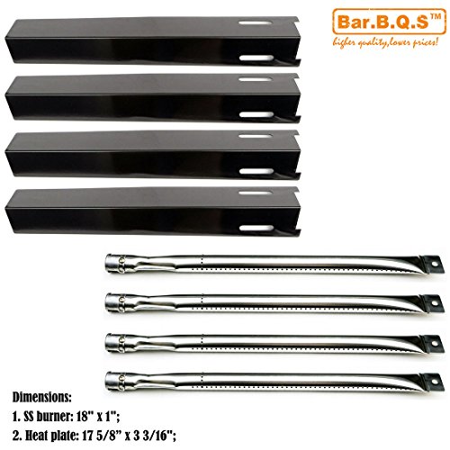 Barbqs Replacement Parts Barbecue Perfect Flame GSC3318 GSC3318N Stainless Steel Gas Grill Burner Porcelain Steel Heat Plate Heat Shield Heat Tent Vaporizor Bar and Flavorizer Bar