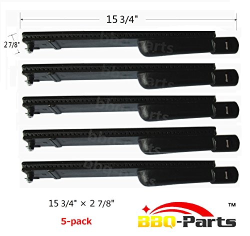 Bbq-parts Cbc301 (5-pack) Bbq Barbecue Replacement Gas Grill Cast Iron Burner For Aussie, Bakers And Chefs, Barbeques