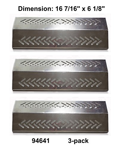 Gas Barbecue Parts Factory 946413-pack Stainless Steel Heat Plate Replacement For Select Gas Grill Models By
