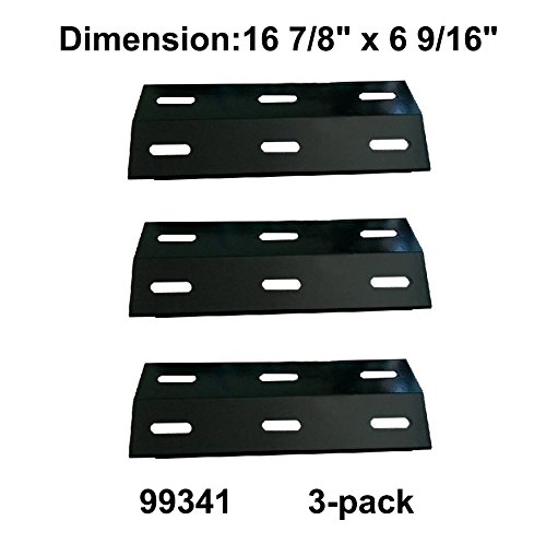 Gas Barbecue Parts Factory 993413-pack Porcelain Steel Heat Plate Replacement For Select Ducane Gas Grill