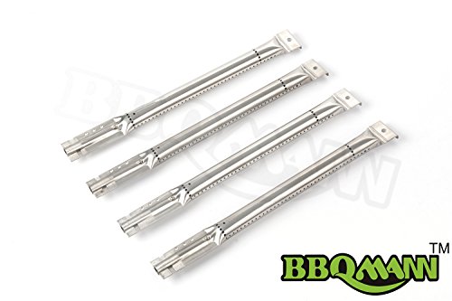 BBQMANN 154914-pack BBQ Pipe Tube Gas Grill Burner Replacement for Charmglow Charmglo Uniflame Lowes Model Grills 14 38 X 1