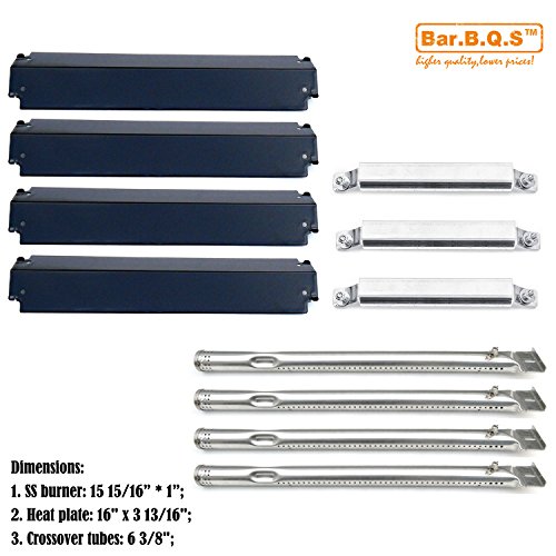 BarBQS Replacement Charbroil 463247310463257010 Gas Grill Burner Crossover Tubes Heat Shield-4pack Repair Kit