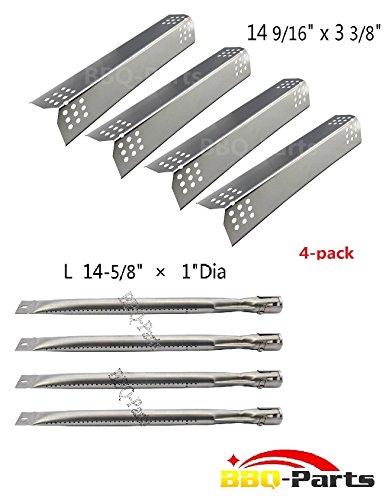 Bbq-parts Sunbeam Nexgrill Grill Master 720-0697 Grill Replacement Kit Burners Stainless Steel Heat Plates 4