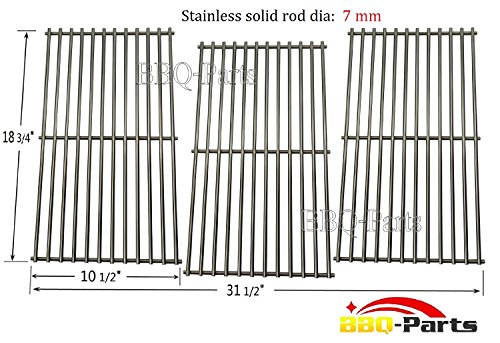 Hongso Scd453 Bbq Barbecue Replacement Stainless Steel Cooking Grill Grid Grate For Master Centro Charbroil