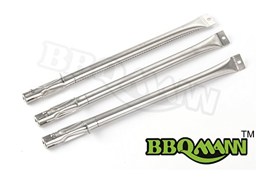 BBQMANN 150513-pack BBQ Pipe Tube Gas Grill Burner Replacement for Select Chargriller King Griller Gas Grill Models 20 18