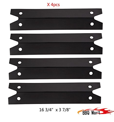 973114-pack Porcelain Steel Heat Plate For Brinkmann Charmglow Models Grills