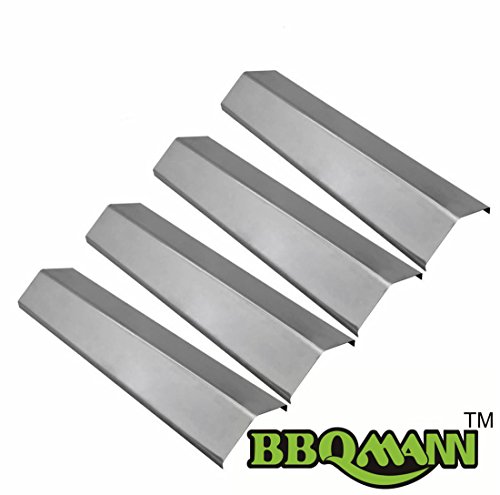 BBQMANN 923114-pack Stainless Steel Heat Plate for Aussie Brinkmann Uniflame Charmglow Grill King Lowes Model Grills