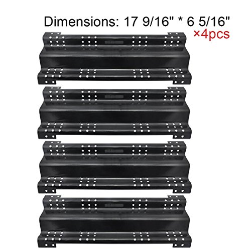 The Red Bbq 985114-pack Porcelain Steel Heat Plate Replacement For Select Brinkmann And Charmglow Gas Grill