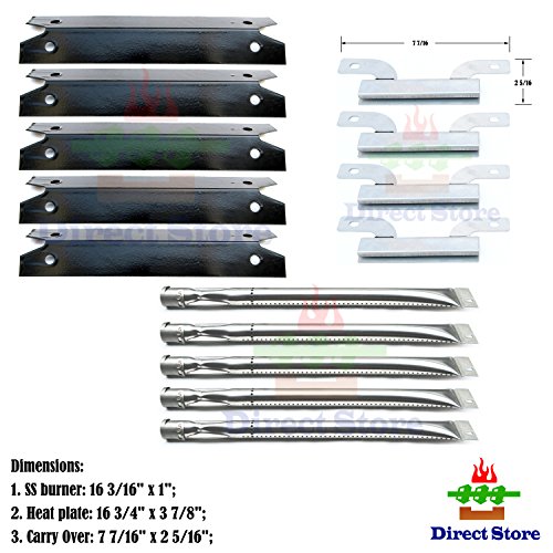 Direct Store Parts Kit Dg132 Replacement Gas Grill Brinkmann 810-1575-w Gas Grill Parts Kit stainless Steel Burner
