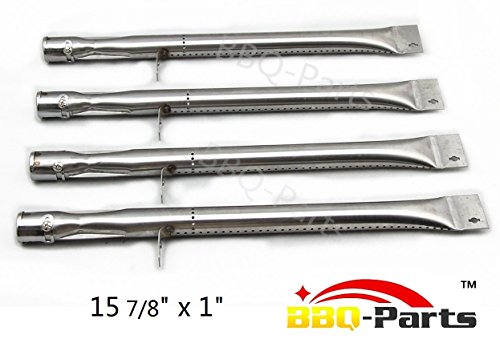 Hongso Sbd331 4-pack Universal Stainless Steel Burner Replacement For Gas Grill Model Stok Sgp4330sb 15 78