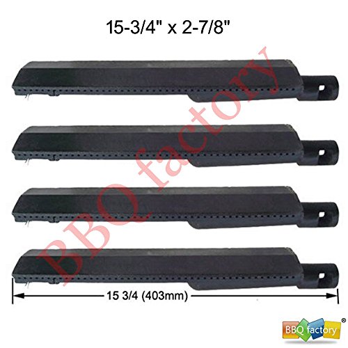 bbq factory Replacement Cast-Iron Grill Pipe Burner 4-pack Select Gas Grill Models By Aussie Bakers and Chefs  Barbeques Galore Turbo Centro  Charbroil Coleman Costco Glen Canyon Grand Hall Nexgrill Sams  and Others