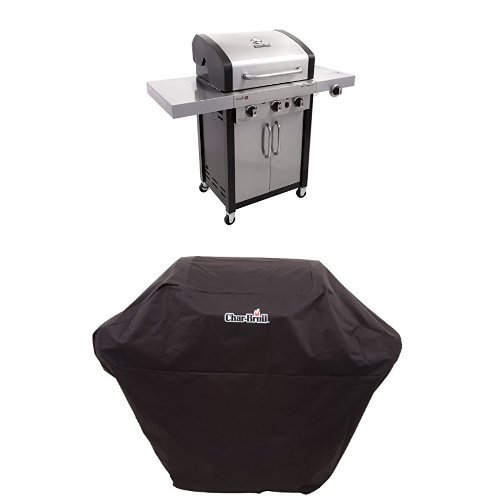 Char-broil Professional Tru Infrared 3-burner Cabinet Gas Grill  Cover