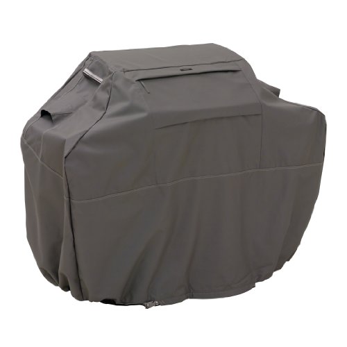 Classic Accessories Ravenna Grill Cover - Premium Bbq Cover With Reinforced Fade-resistant Fabric And Medium