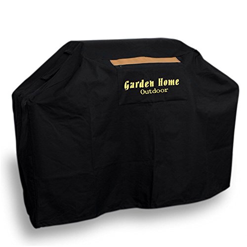Garden Home Outdoor Grill Cover 72-inch For Weber Holland Jenn Air Brinkmann And Char Broil Black