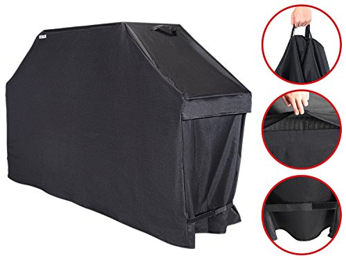 Unicook Premium Heavy Duty Barbecue Grill Cover 60-inch Easy Lifting Handles Helpful Air Vents