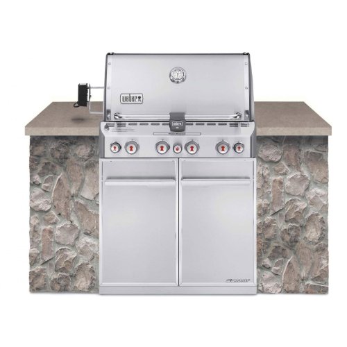 Weber Summit S-460 Built-in Natural Gas In Stainless Steel Grill