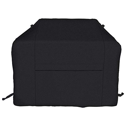 iCOVER BBQ Grill Cover-82 Inch UV Fade Resistant Heavy-Duty Water Proof Patio Outdoor Barbecue Gas Grill Smoker Cover 600D Canvas Cover for Weber Char-Broil Brinkmann Holland JennAir NexgrillBlack