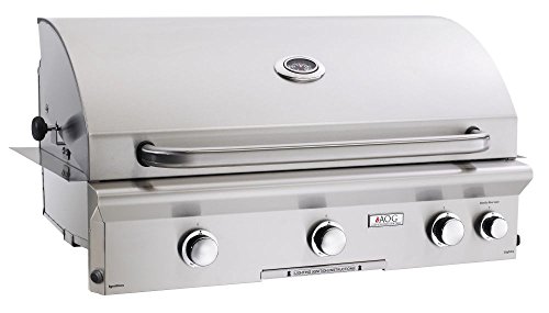 American Outdoor Grill L-Series 36 Inch Built-In Natural Gas Grill With Rotisserie Kit