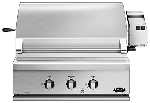 DCS 30-Inch Built-In Natural Gas Grill with Rotisserie