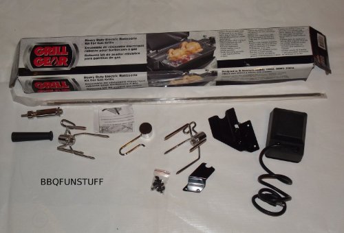 Fiesta Kenmore Gas Grill Deluxe Solid Spit 285 - 32 Rotisserie Kit