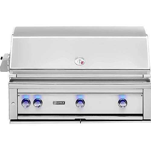 Lynx L42ASR-LP All Pro Sear Built-In Propane Gas Grill with Rotisserie 42-Inch