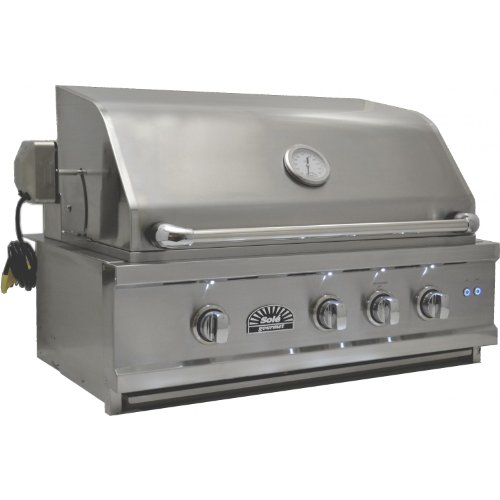 Sole Luxury 30-inch Built-in Natural Gas Grill With Rotisserie