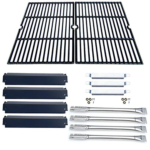 Direct store Parts Kit DG166 Replacement Charbroil Commercial Gas Grill 463268606463268007 Repair Kit SS Burner  SS carry-over tubes  Porcelain Steel Heat Plate  Porcelain Cast Iron Cooking Grid