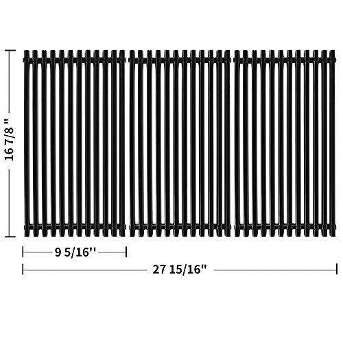 SHINESTAR Grill Grates Replacement for Charbroil Classic 463436213 463436214 463436215 463420508 Thermos 461442114 17 inch Porcelain Coated Steel Cooking Grids Parts g432-001n-w1 SS-KW876T