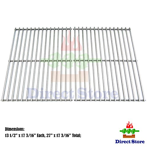Direct Store Parts Ds110 Solid Stainless Steel Cooking Grids Replacement Grill Master 720-0697brinkmann810-9490