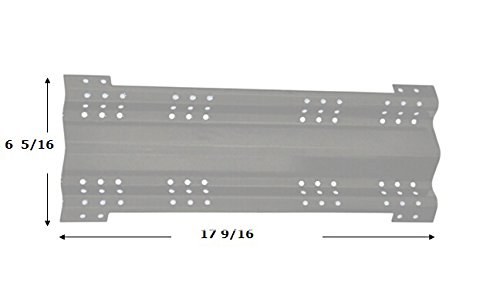 98511 Stainless Steel Heat Plate for Charmglow Brinkmann Gas Grill Models